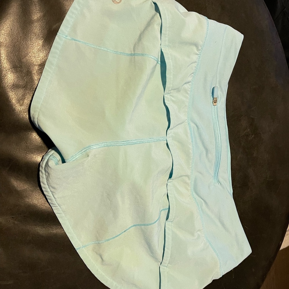Lululemon Speed Up Light Blue Shorts - 2.5 inch length